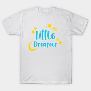 Little Dreamer, Moon, Shooting Star, Falling Star T-Shirt